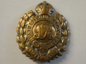 Royal Engineers' Cap Badge from the Great War
